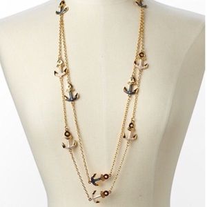 Lilly Pulitzer Anchor necklace - with dustbag